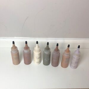 Makeup concealer colors for custom mixing